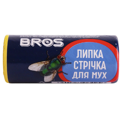 Липка стрічка від мух кругла  Bros,  Bros (Польща) 2472 фото